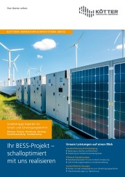 Flyer Batterie-Energiespeichersysteme